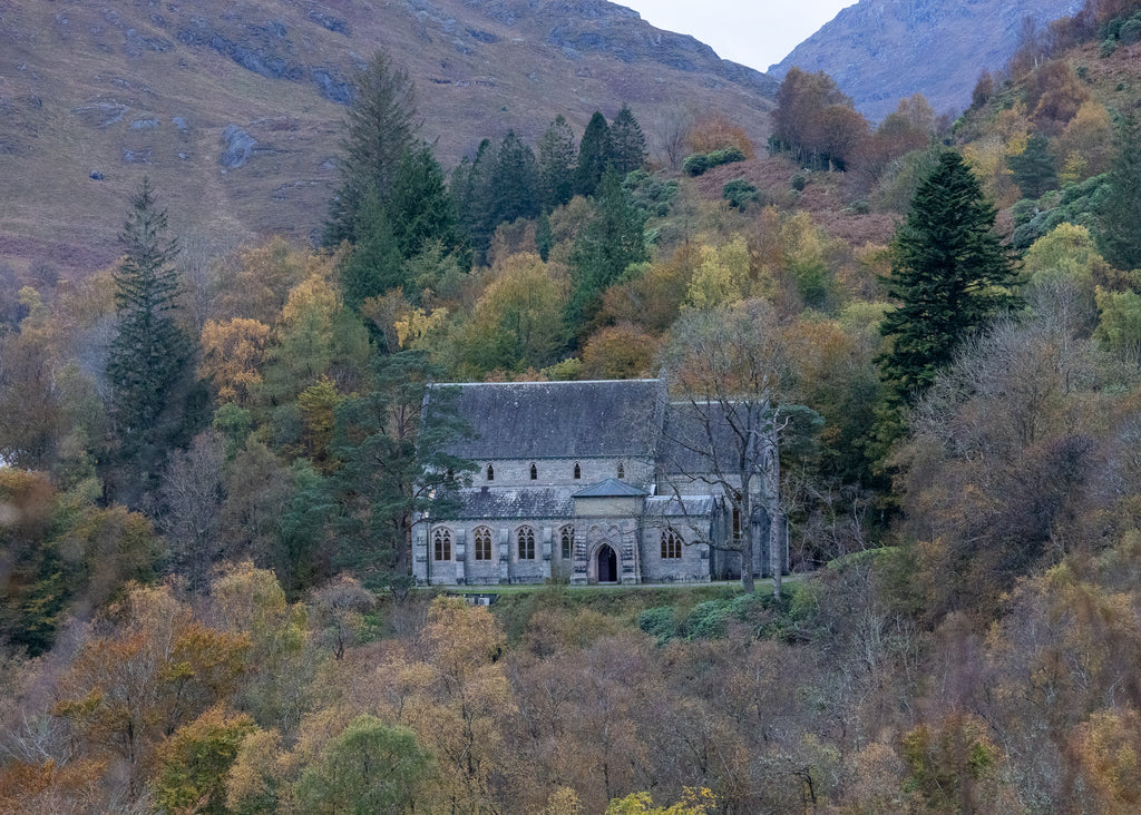 "Scottish Home" 11x14 Matted Print