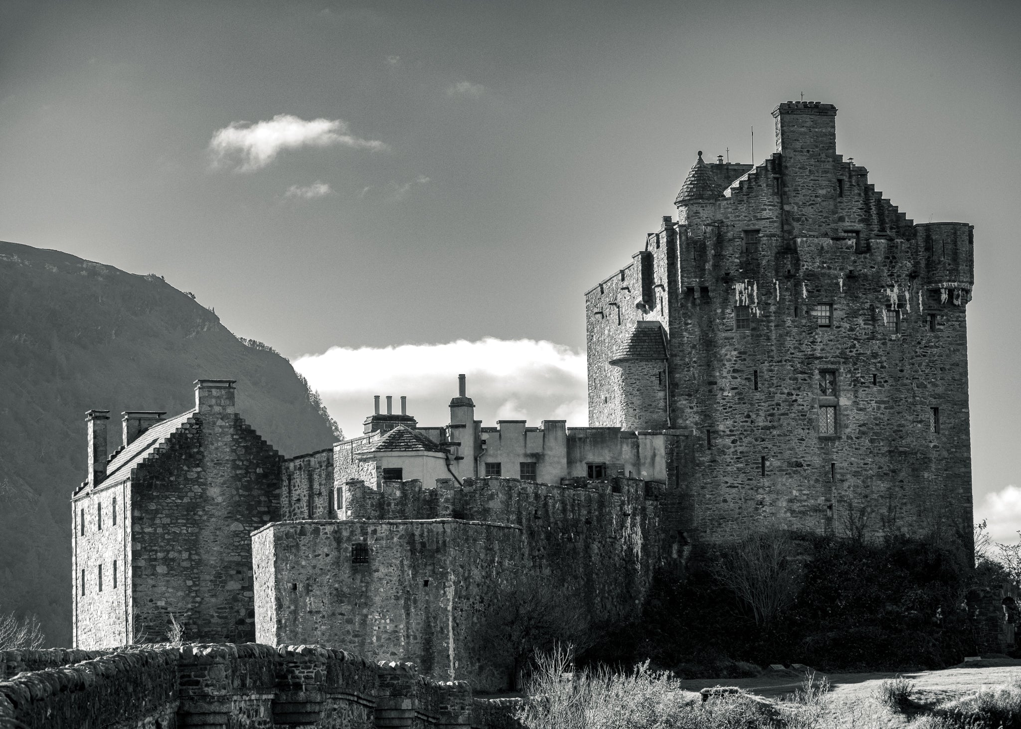 "Eileen Donan Castle" 11x14 Matted Print